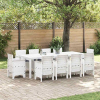 vidaXL Conjunto de Jantar para Jardim 11 pcs Antracite Polipropileno