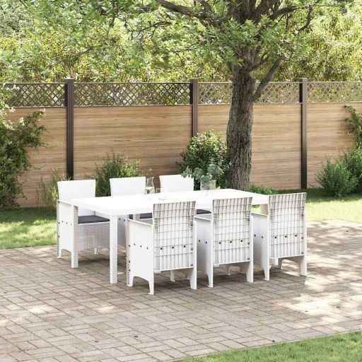 vidaXL Conjunto de Jantar para Jardim 9 pcs Antracite Polipropileno