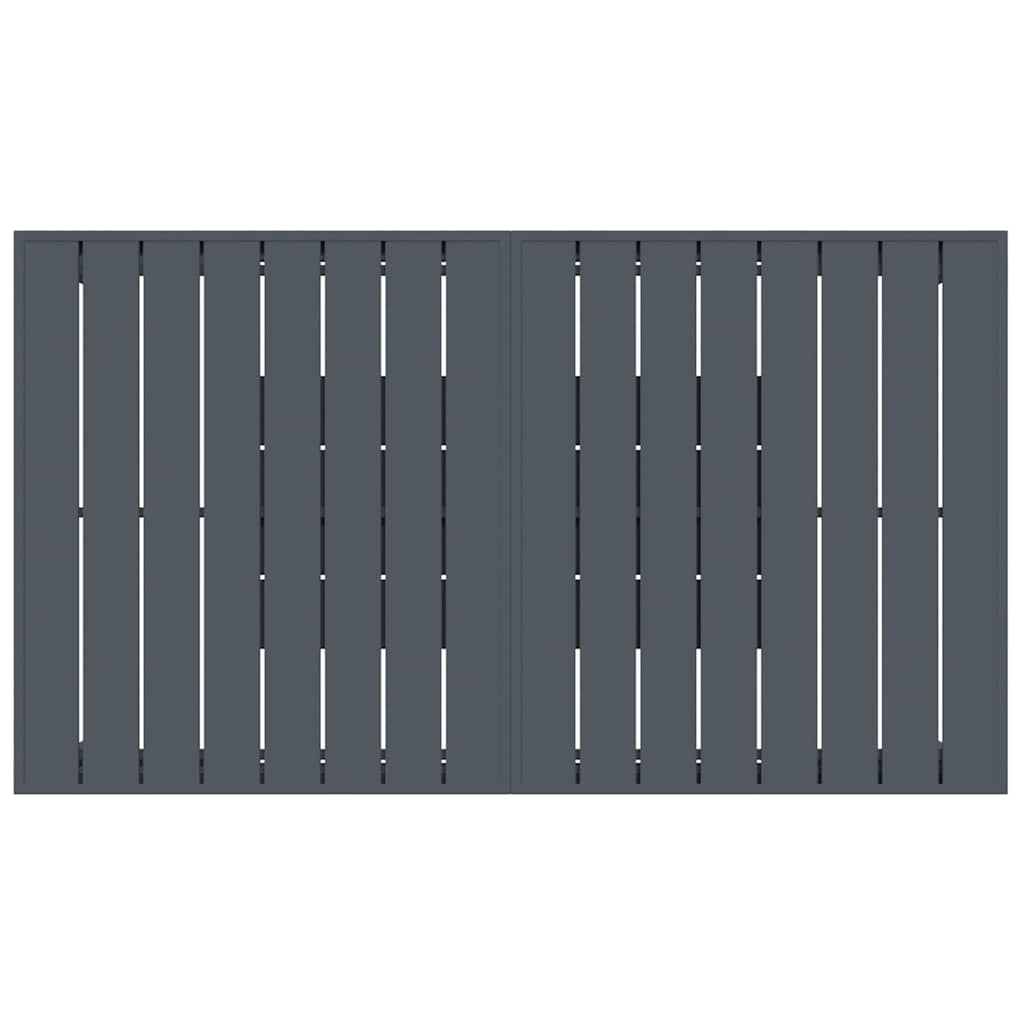 vidaXL Conjunto de Jantar para Jardim 9 pcs Preto vime PE