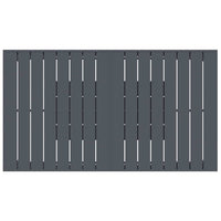 vidaXL Conjunto de Jantar para Jardim 9 pcs Preto vime PE