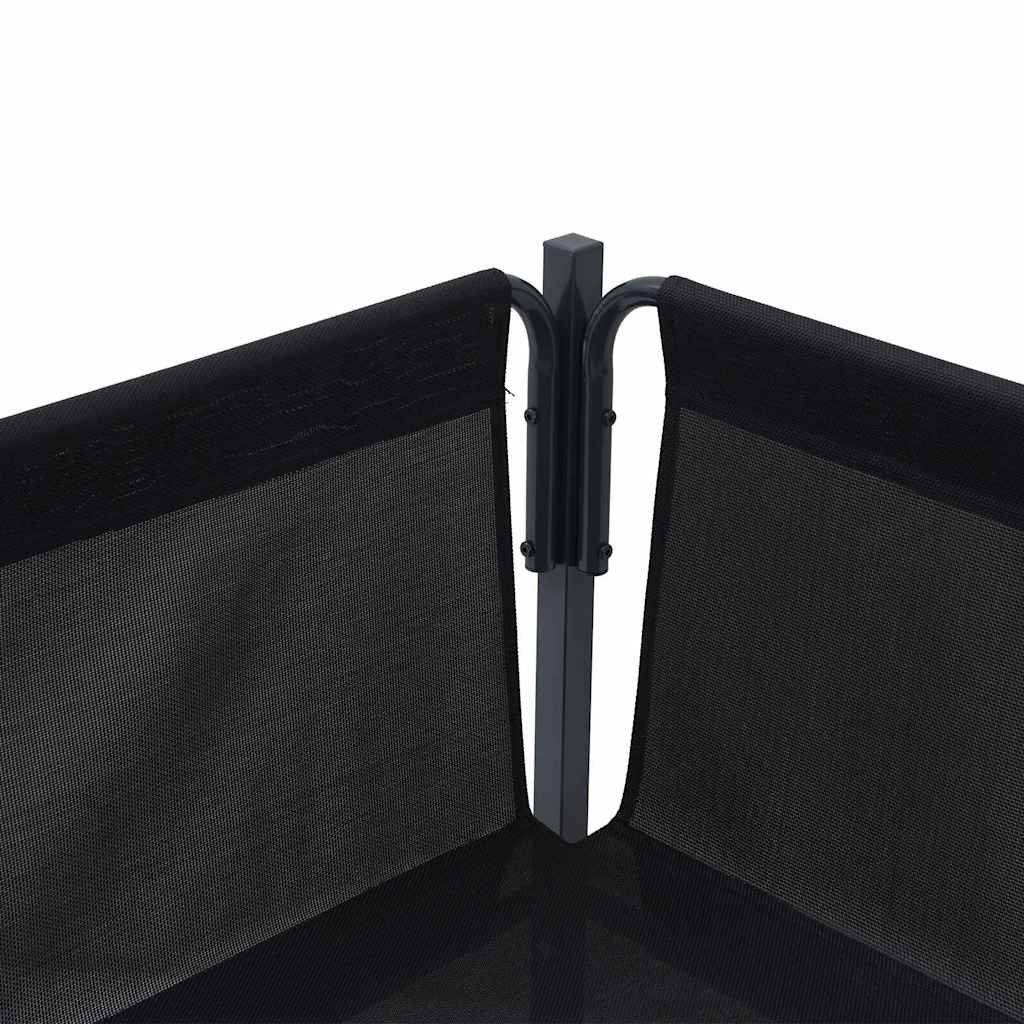 vidaXL Conjunto de Sofá de Jardim com almofada Antracite Aço