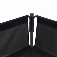 vidaXL Conjunto de Sofá de Jardim com almofada Antracite Aço