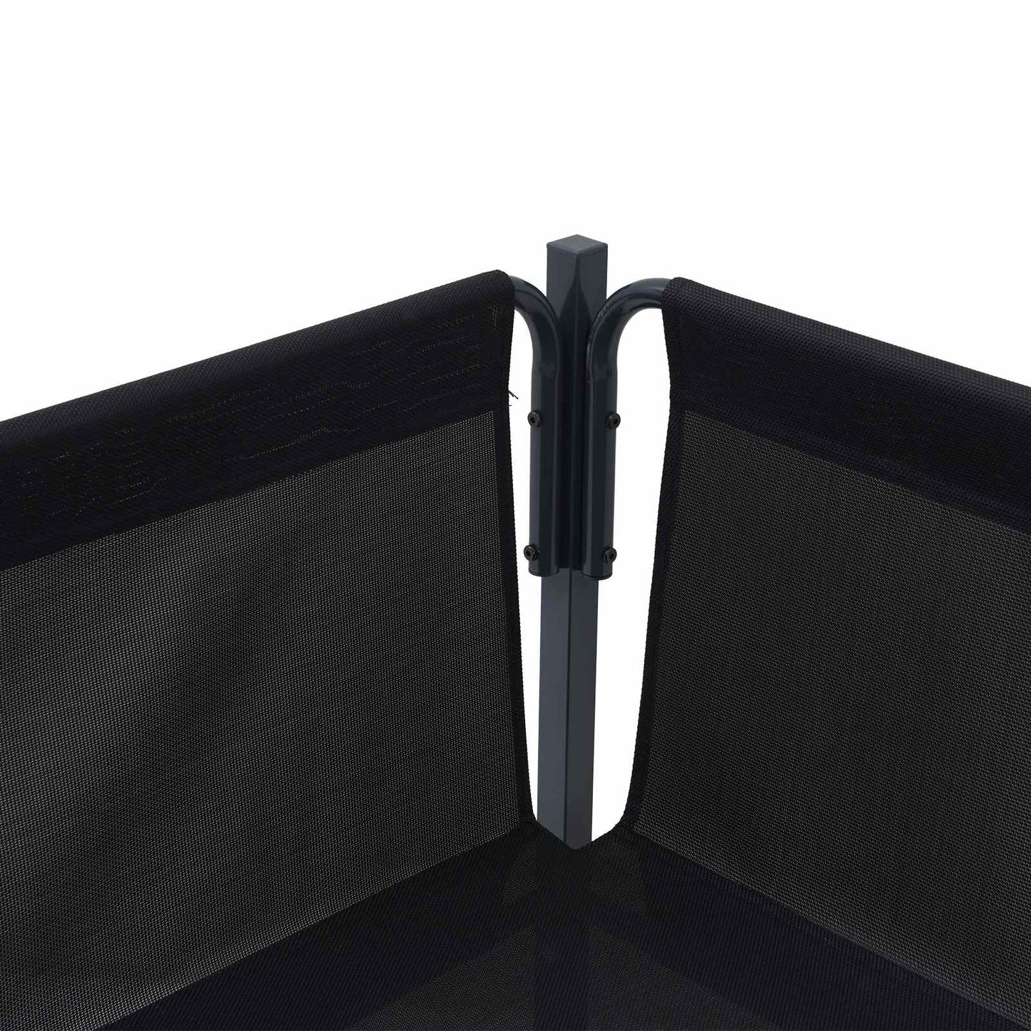 vidaXL Conjunto de Sofá de Jardim com almofada Cinzento-escuro Aço