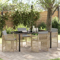 vidaXL Conjunto de Jantar para Jardim 5 pcs Preto Aço revestido a pó