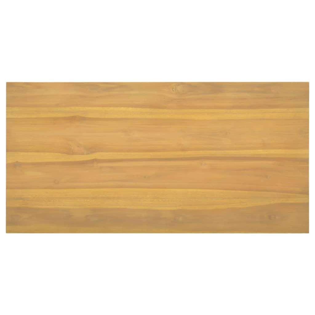 vidaXL Armário de casa de banho 90x45x75 cm madeira de teca maciça