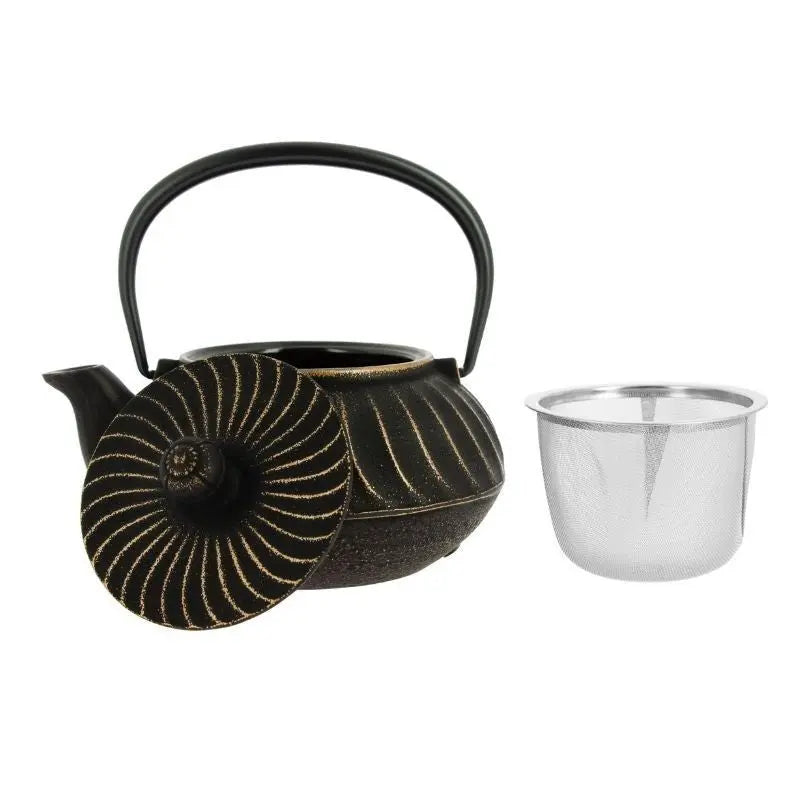 Chaleira japonesa de ferro fundido Iwachu Nami - 650 ml