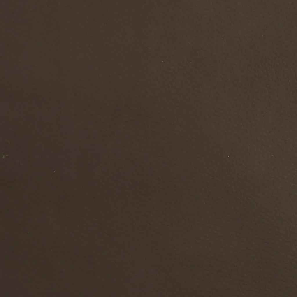 vidaXL Cadeira de massagens couro artificial castanho