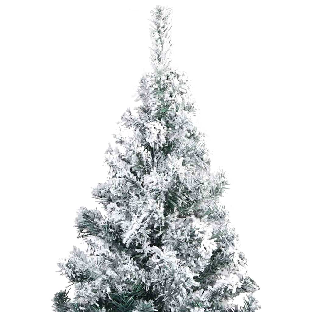 vidaXL Árvore de Natal Artificial Pré-iluminada Verde 400 cm PVC