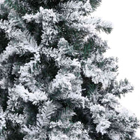 vidaXL Árvore de Natal Artificial Branco 150 cm PVC, Aço e Plástico