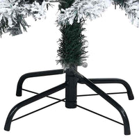 vidaXL Árvore de Natal Artificial Branco 150 cm PVC, Aço e Plástico