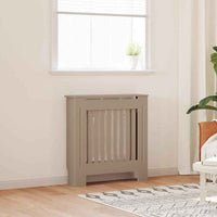 Capa de aquecedor / armário de aquecimento 112 cm, MDF branco
