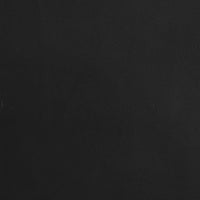 vidaXL Chaise longue com almofadões e rolo couro artificial preto