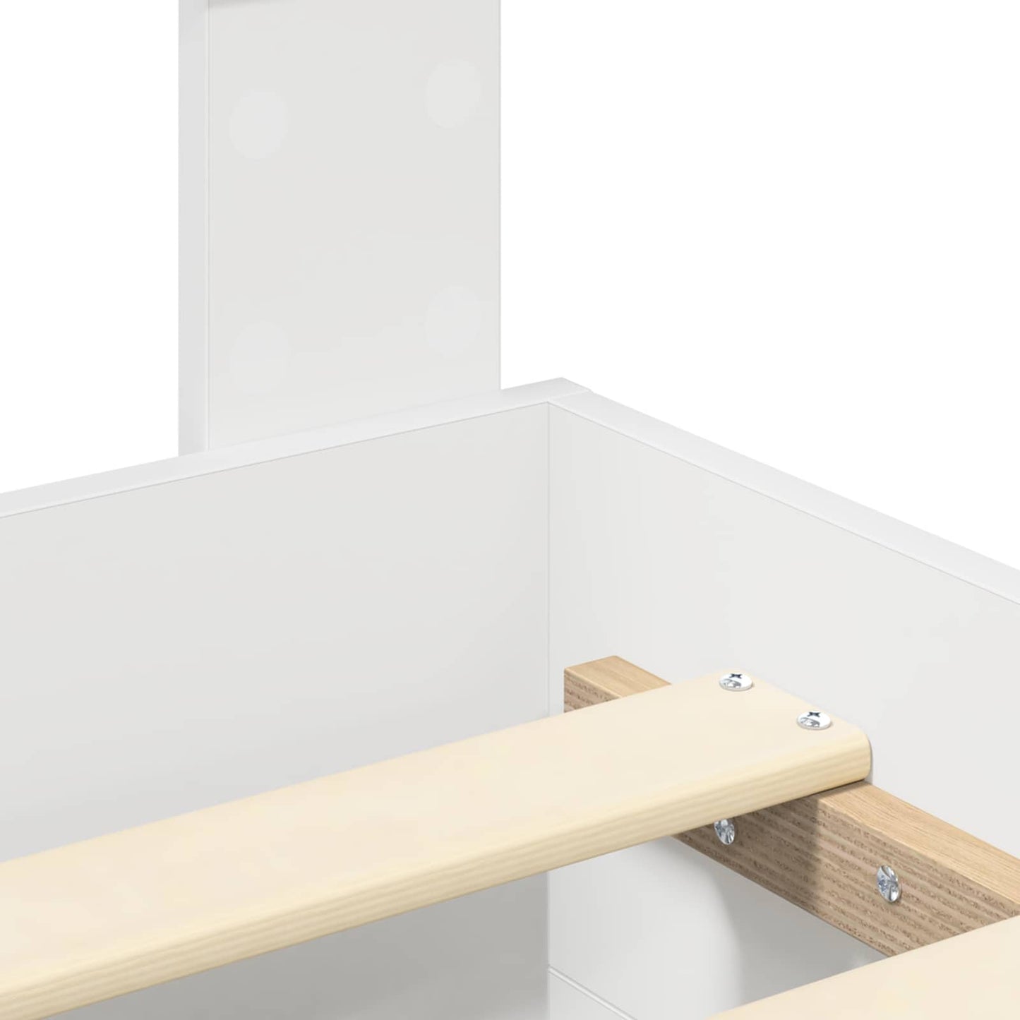 vidaXL Estrutura da Cama com gaveta com cabeceira Madeira processada