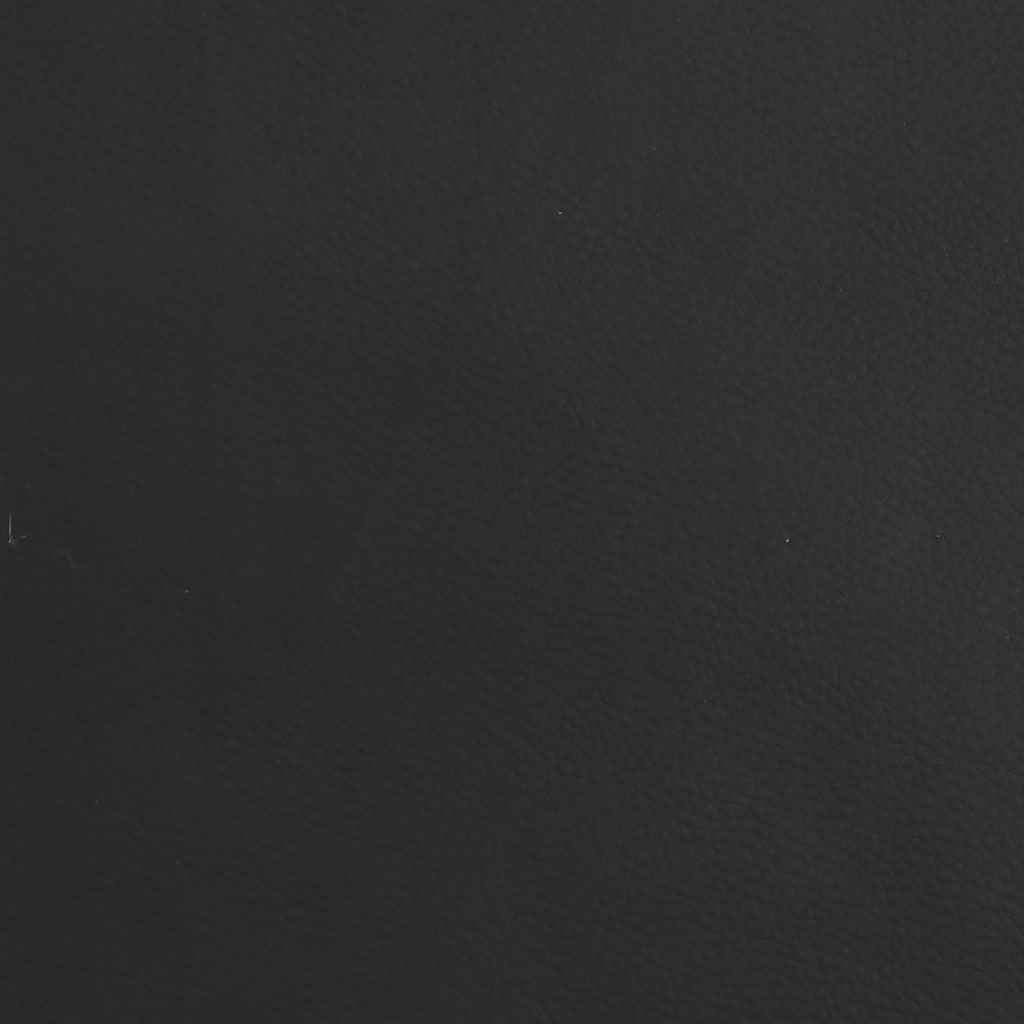 vidaXL Cadeira de descanso couro artificial preto