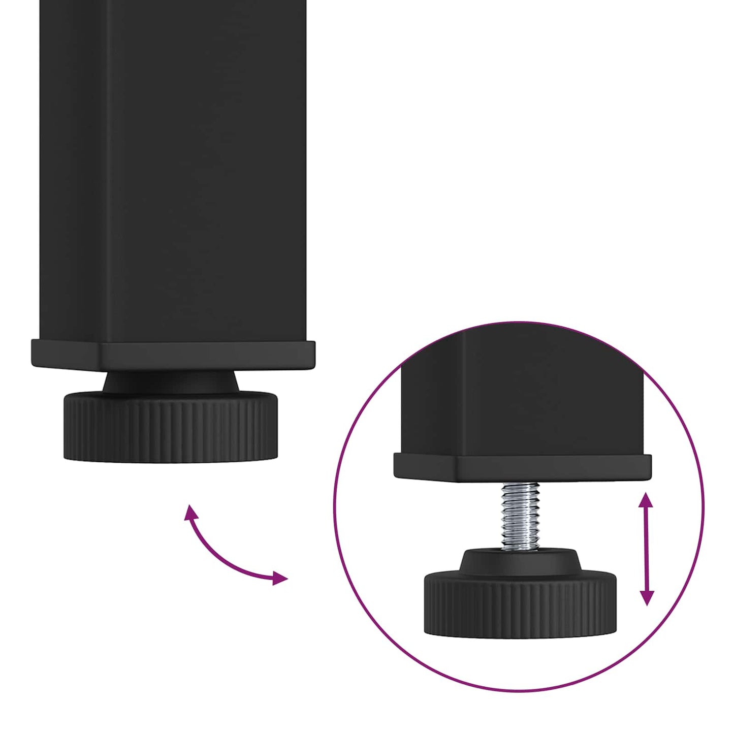 vidaXL Mesas de jantar Madeira processada