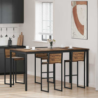 vidaXL Mesas de jantar Madeira processada