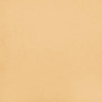 vidaXL Apoio de pés tecido de microfibra 60x60x35 cor creme