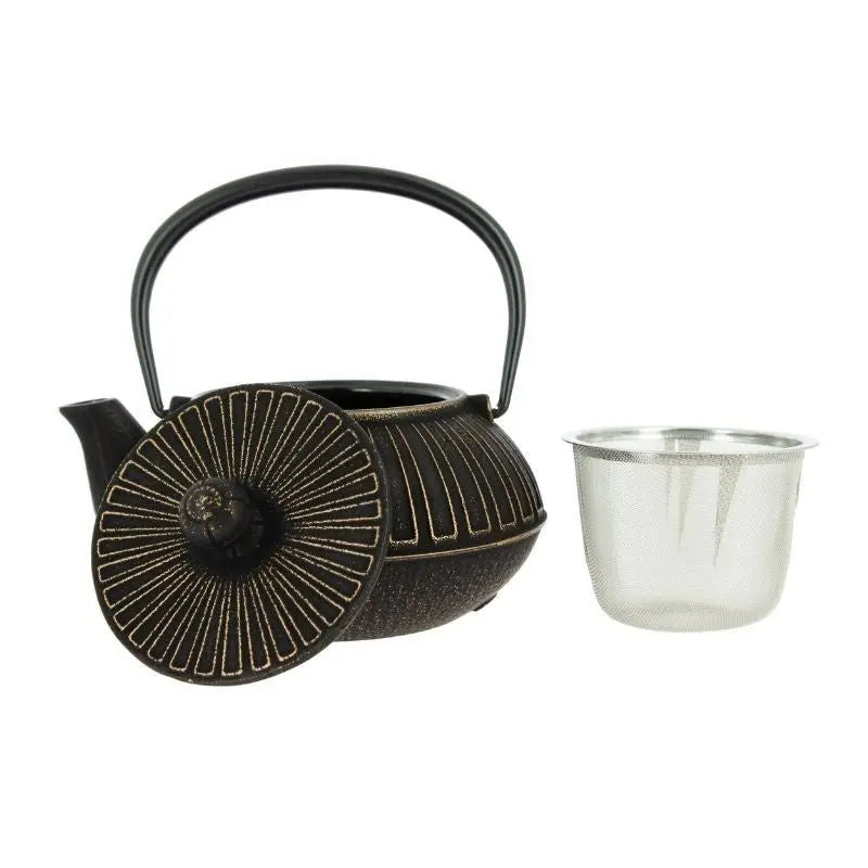 Chaleira japonesa de ferro fundido Iwachu Kiku - 650 ml