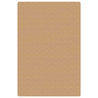 vidaXL Tapete de divisão em juta com apoio de látex 70x130 cm natural