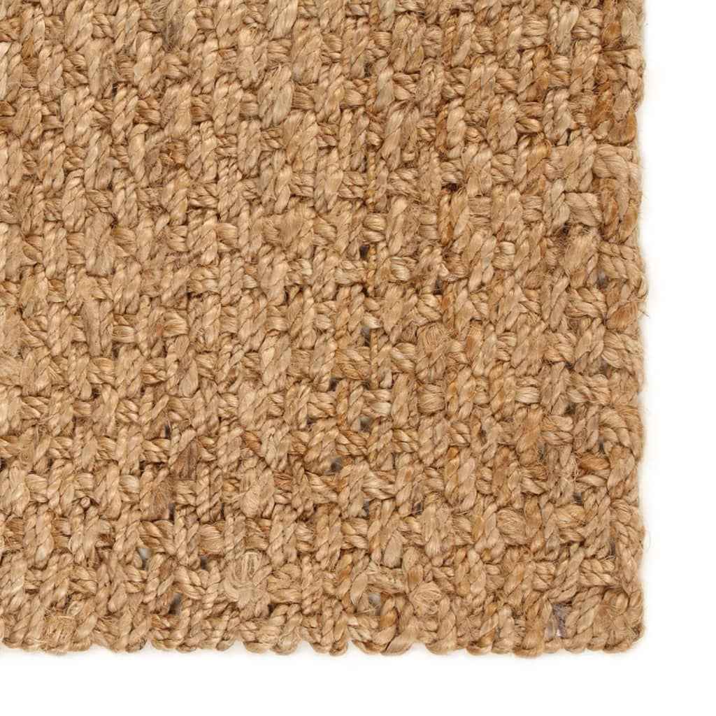 vidaXL Tapete retangular natural 200x300 cm juta
