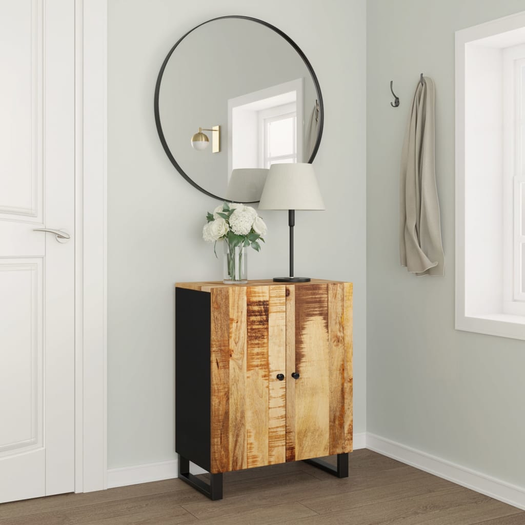 vidaXL Aparador 60x33x75 cm madeira de mangueira maciça