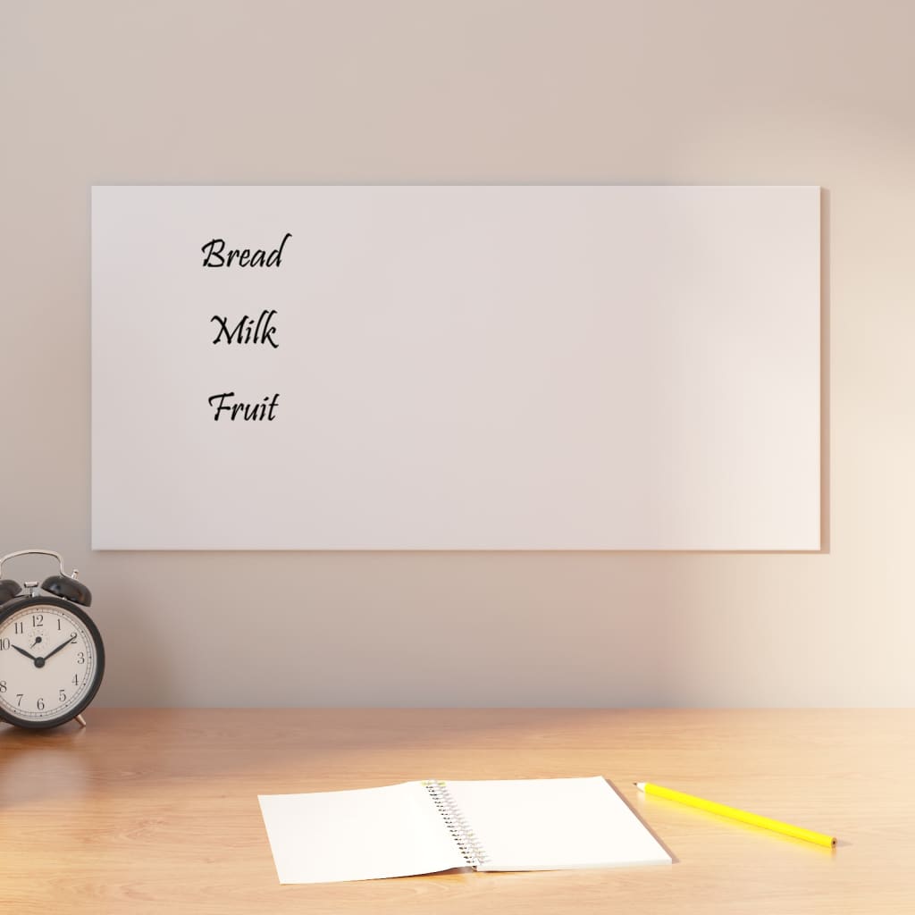 vidaXL Quadro magnético em vidro para parede 40x40 cm