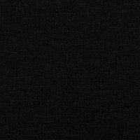 vidaXL Poltrona reclinável tecido preto