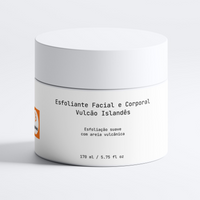 Esfoliante Facial e Corporal -  Vulcão Islandês