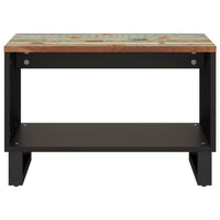 vidaXL Mesa de centro 60x50x40 cm madeira recuperada maciça