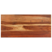 vidaXL Mesa de jantar 110x50x76 cm madeira de acácia maciça