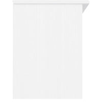 vidaXL Banco sapateira ALTA 100x35x45cm madeira de pinho maciça branco