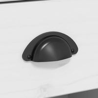 vidaXL Mesa de cabeceira BODO 53x38,5x67 cm pinho maciço castanho