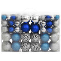 vidaXL Conjunto de bolas de natal 100 pcs 3/4/6 cm dourado
