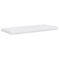 vidaXL Colchão de espuma branco 90x190 cm 7 zonas dureza 20 ILD