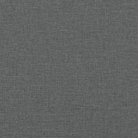 vidaXL Cadeira massagens reclinável c/ apoio pés tecido cinza-escuro