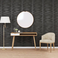 vidaXL Painéis de parede 3D 24 pcs 50x50 cm 6 m² branco diamante