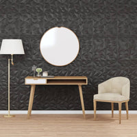 vidaXL Painéis de parede 3D 24 pcs 50x50 cm 6 m² branco diamante