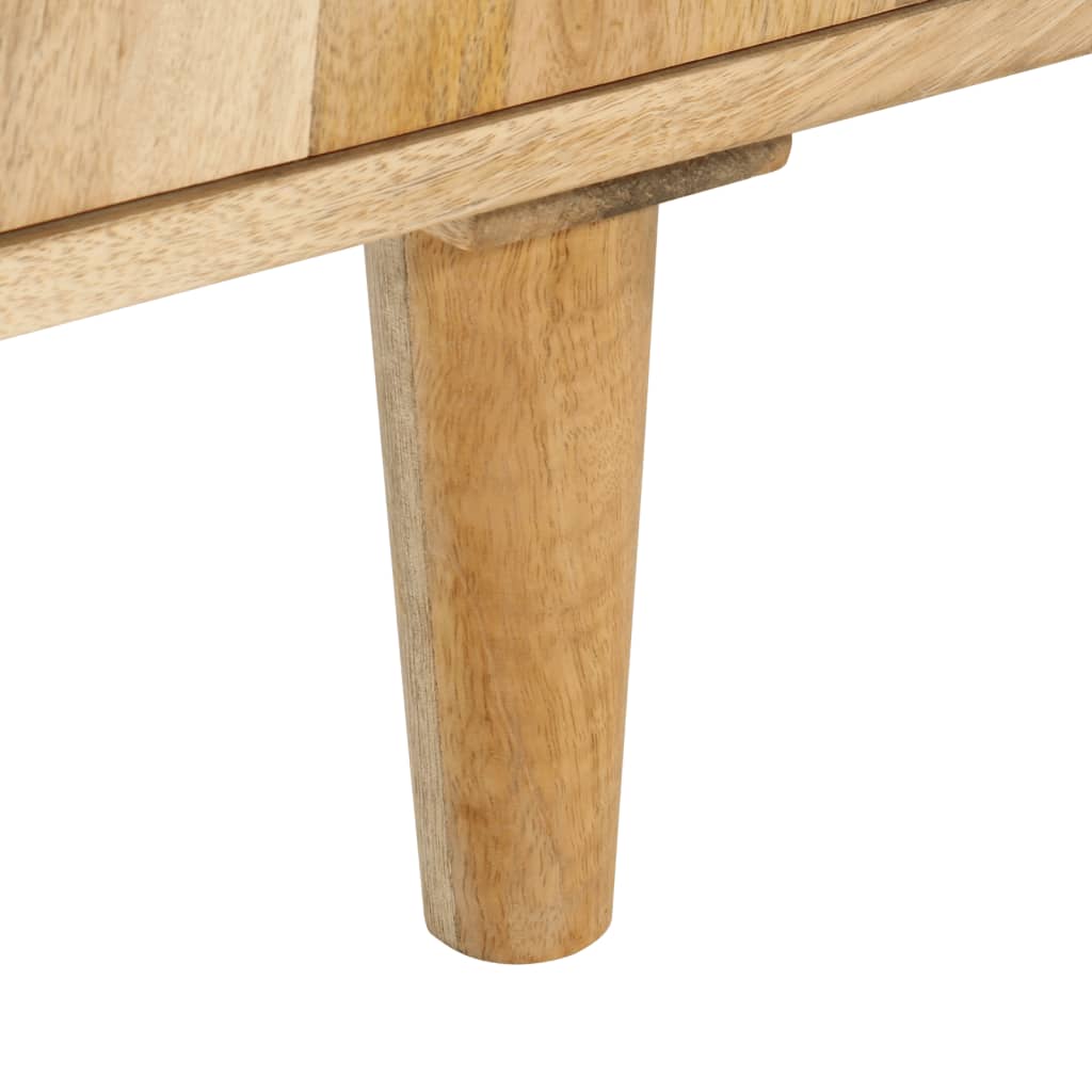vidaXL Armário com gavetas 70x35x70 cm madeira de mangueira maciça