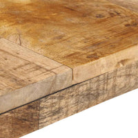 vidaXL Mesa de jantar 140x70x75 cm madeira de mangueira maciça