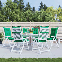 vidaXL Almofadões para cadeiras altas de jardim 6 pcs tecido antracite