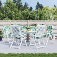vidaXL Almofadões para cadeiras altas de jardim 6 pcs tecido antracite
