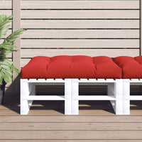 vidaXL Almofadão sofá de paletes 50x50x12 cm tecido antracite