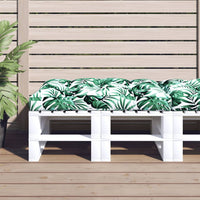 vidaXL Almofadão sofá de paletes 50x50x12 cm tecido antracite