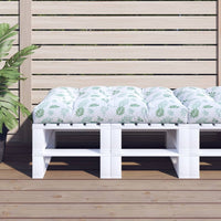 vidaXL Almofadão sofá de paletes 50x50x12 cm tecido antracite