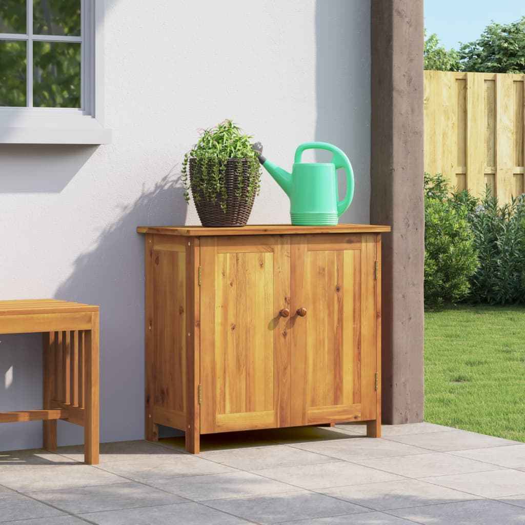 vidaXL Móvel de jardim 75x35x70 cm madeira de acácia maciça
