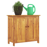 vidaXL Móvel de jardim 75x35x70 cm madeira de acácia maciça