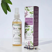 Ambientador natural de Sálvia branca e Lavanda - 100 ml