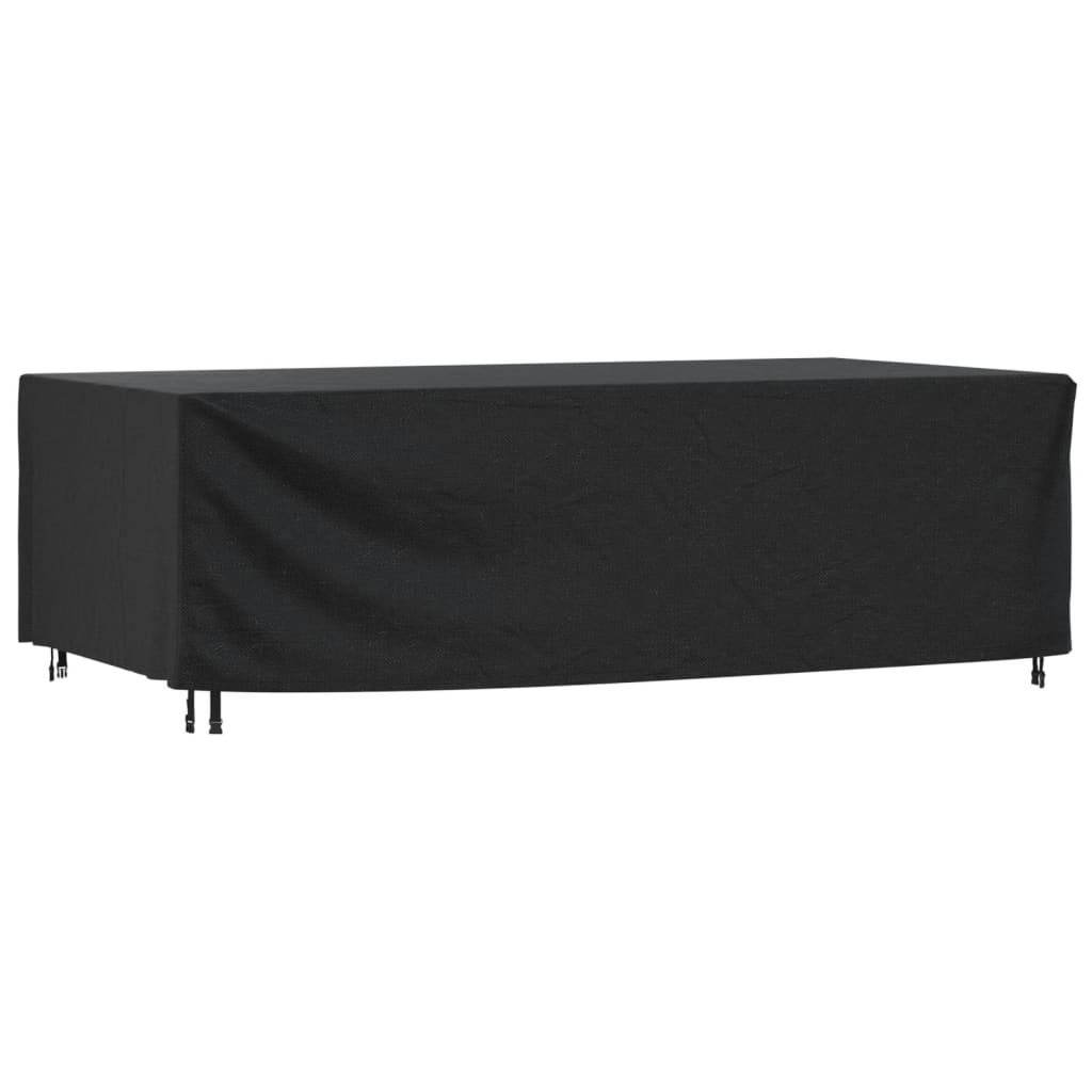 vidaXL Capa p/ mobiliário jardim 225x143x90 cm impermeável 420D preto