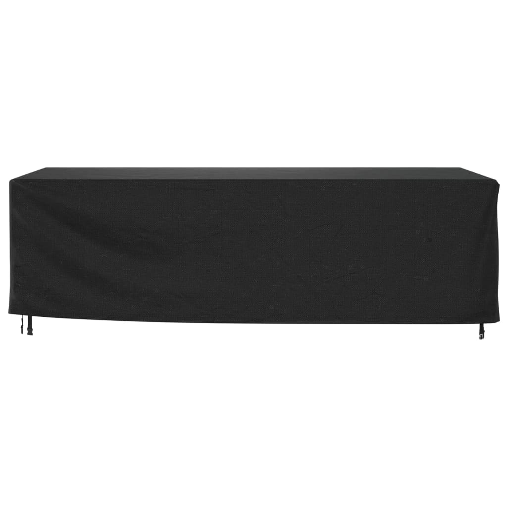vidaXL Capa p/ mobiliário jardim 225x143x90 cm impermeável 420D preto