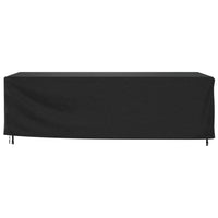 vidaXL Capa p/ mobiliário jardim 225x143x90 cm impermeável 420D preto